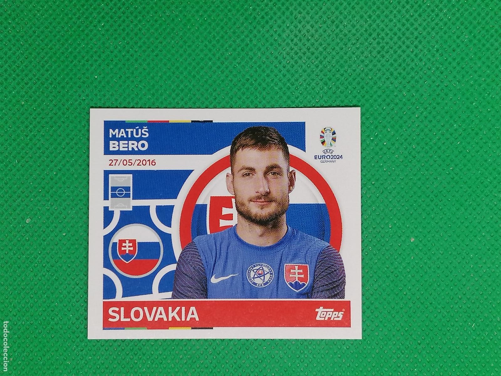 Cromos de F&uacute;tbol: SVK 13 SVK13 MATUS BERO ESLOVAQUIA ⚽ TOPPS EURO 2024 24 GERMANY STICKERS ⚽