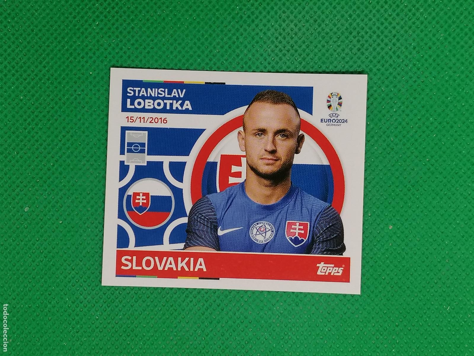 Cromos de F&uacute;tbol: SVK 14 SVK14 STANISLAV LOBOTKA ESLOVAQUIA ⚽ TOPPS EURO 2024 24 GERMANY STICKERS ⚽