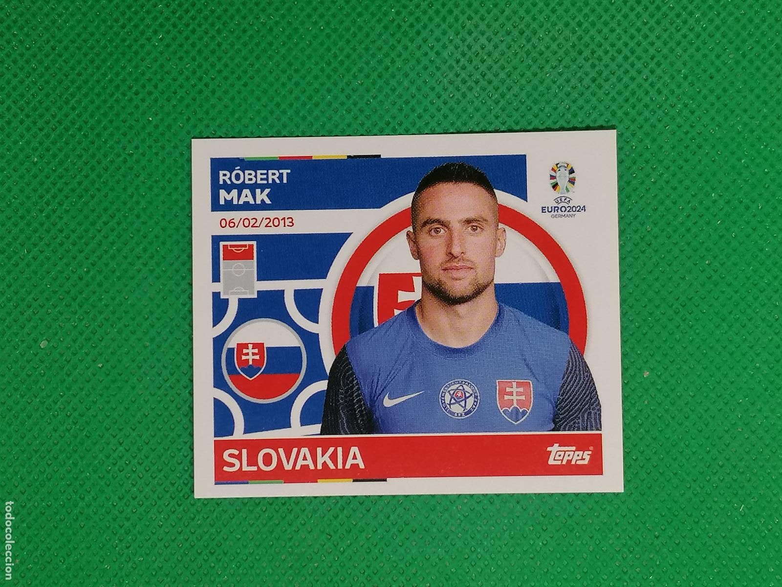 Cromos de F&uacute;tbol: SVK 20 SVK20 ROBERT MAK ESLOVAQUIA ⚽ TOPPS EURO 2024 24 GERMANY STICKERS ⚽