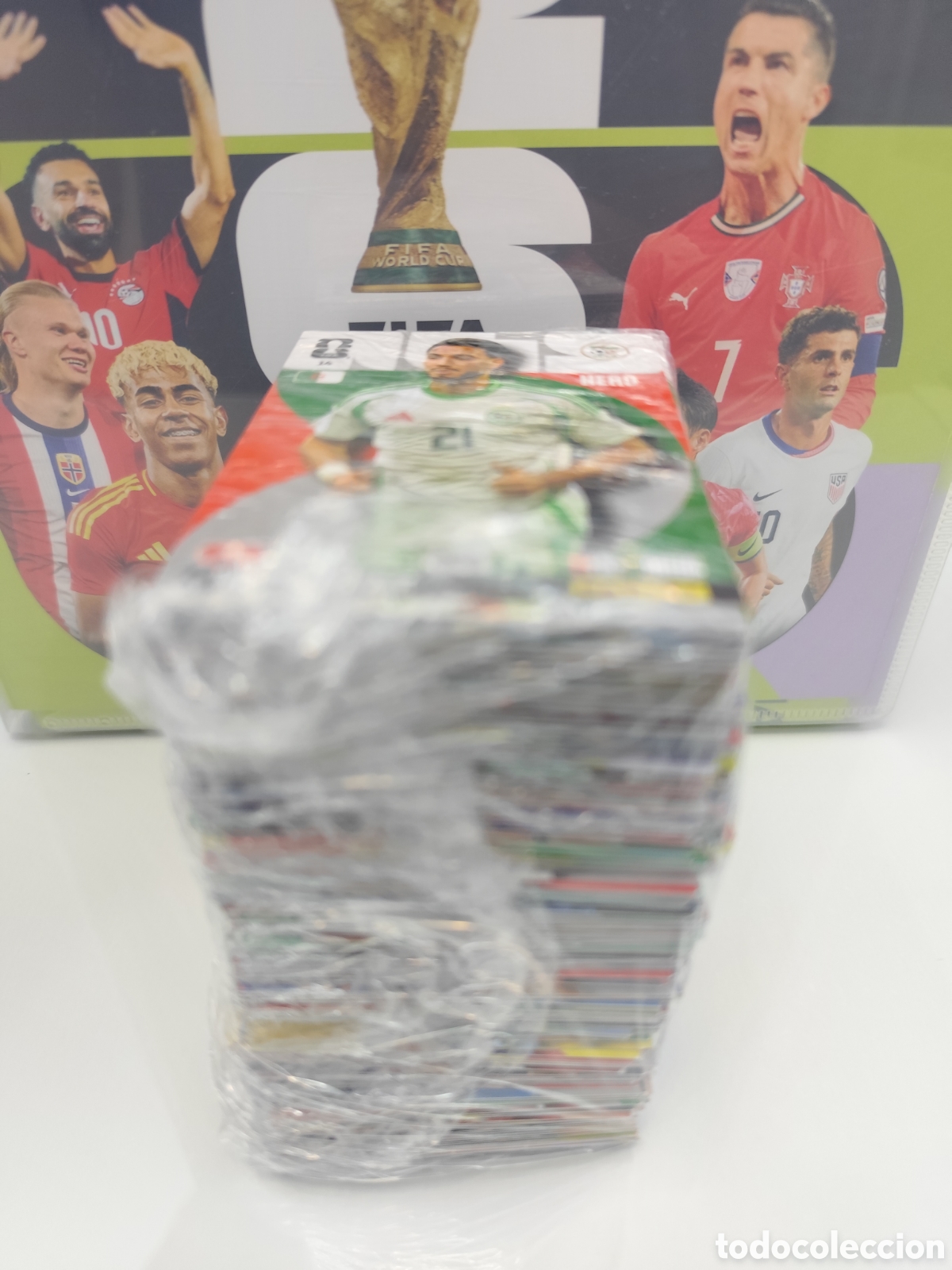 Cromos de F&uacute;tbol: LOTE 282 CARDS DIFERENTES WORLD CUP ADRENALYN 2026