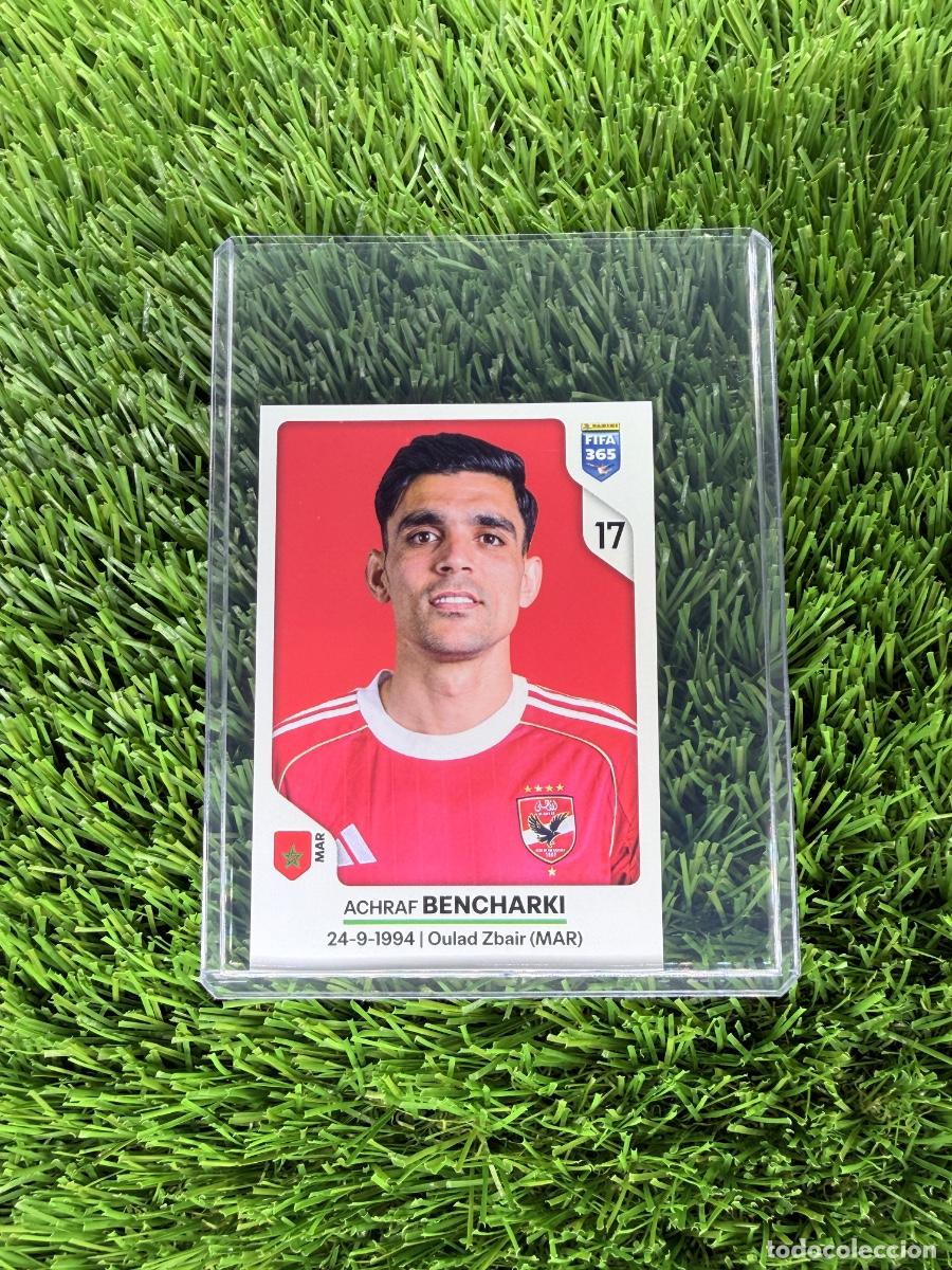 Cromos de F&uacute;tbol: N&ordm; 77 Achraf Bencharki Al Ahly FC FIFA 365 Stickers 2026