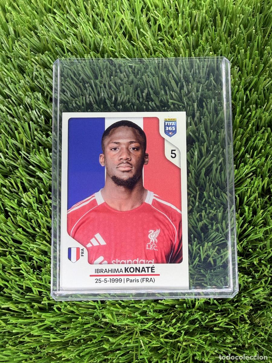 Cromos de F&uacute;tbol: N&ordm; 83 Ibrahima Konat&eacute; Liverpool FIFA 365 Stickers 2026