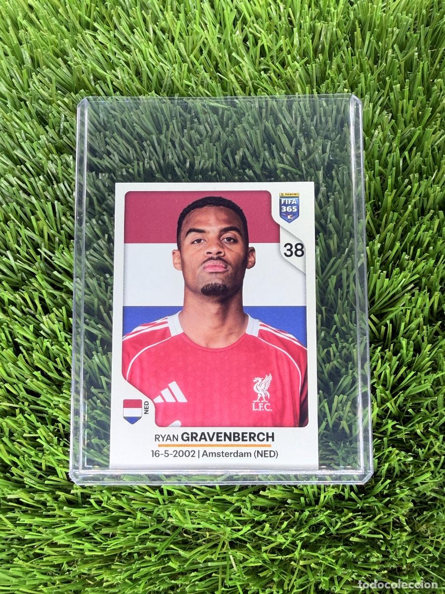 Cromos de F&uacute;tbol: N&ordm; 87 Ryan Gravenberch Liverpool FIFA 365 Stickers 2026