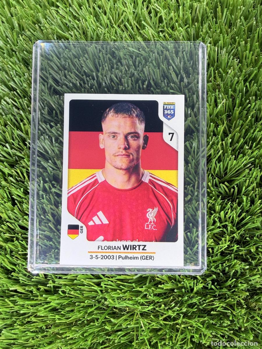 Cromos de F&uacute;tbol: N&ordm; 91 Florian Wirtz Liverpool FIFA 365 Stickers 2026