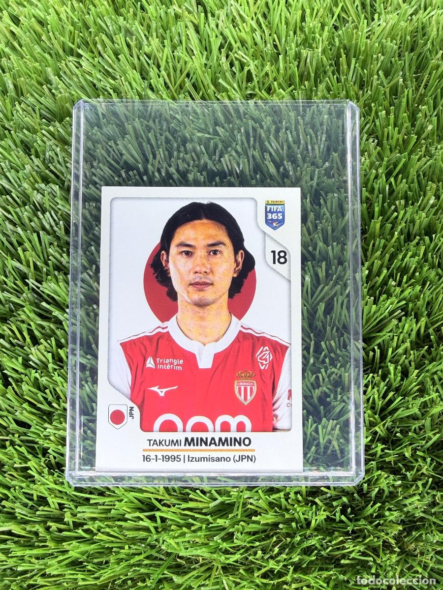 Cromos de F&uacute;tbol: N&ordm; 113 Takumi Minamino AS M&oacute;naco FIFA 365 Stickers 2026