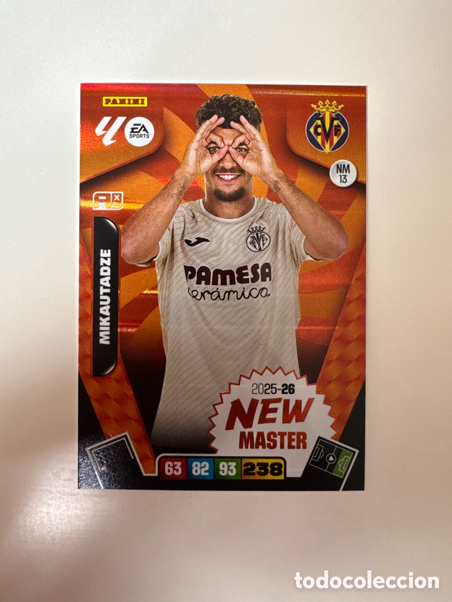 Cromos de F&uacute;tbol: PANINI ADRENALYN XL LIGA 2025-2026 25-26 &ndash; NEW MASTER &ndash; Duje Ćaleta-Car Real Sociedad N&ordm; 4