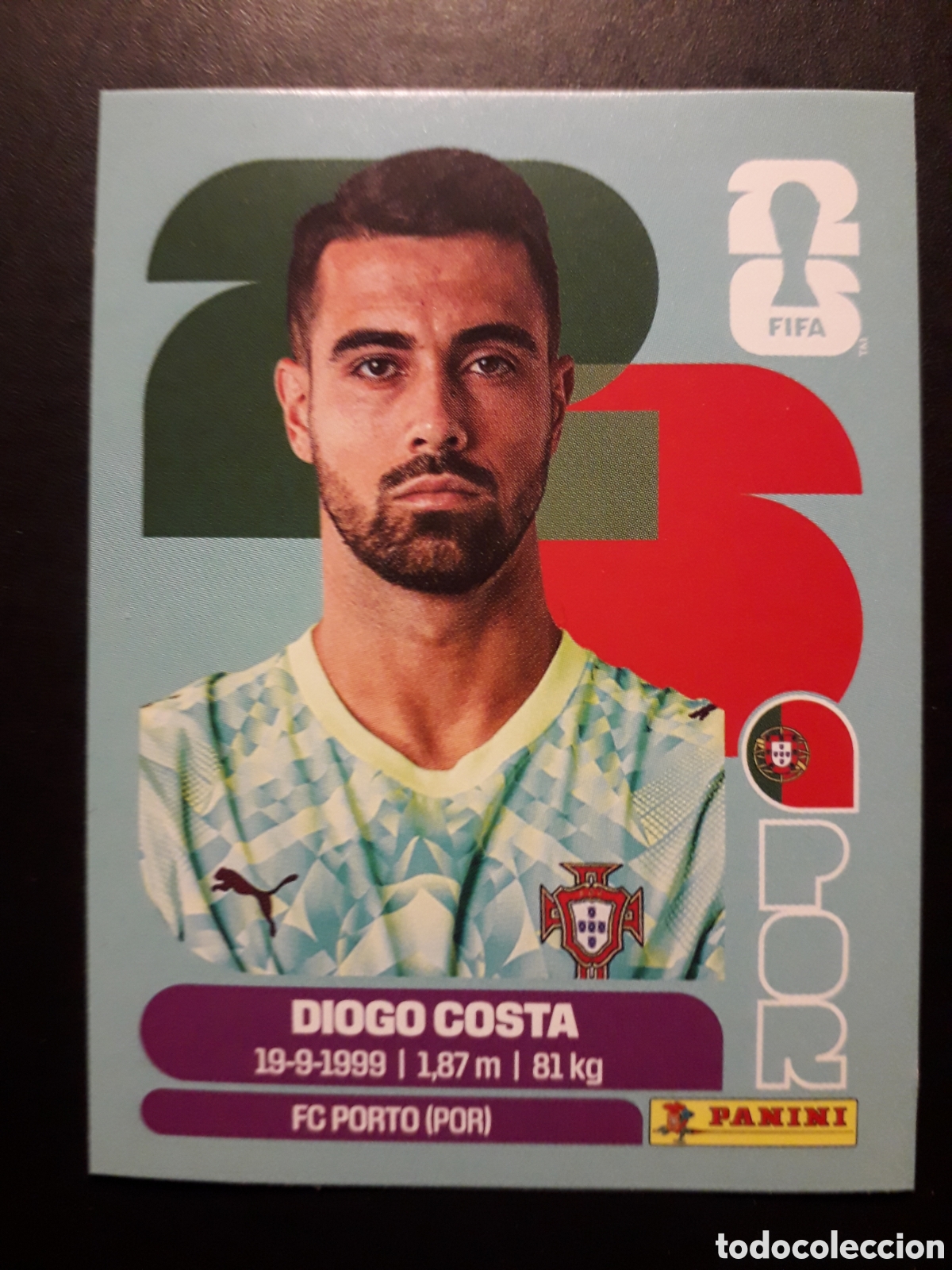 Cromos de F&uacute;tbol: DIOGO COSTA PORTUGAL POR 2 MUNDIAL F&Uacute;TBOL 2026 FIFA WORLD CUP PANINI SIN PEGAR PEDIDO M&Iacute;NIMO 3&euro;