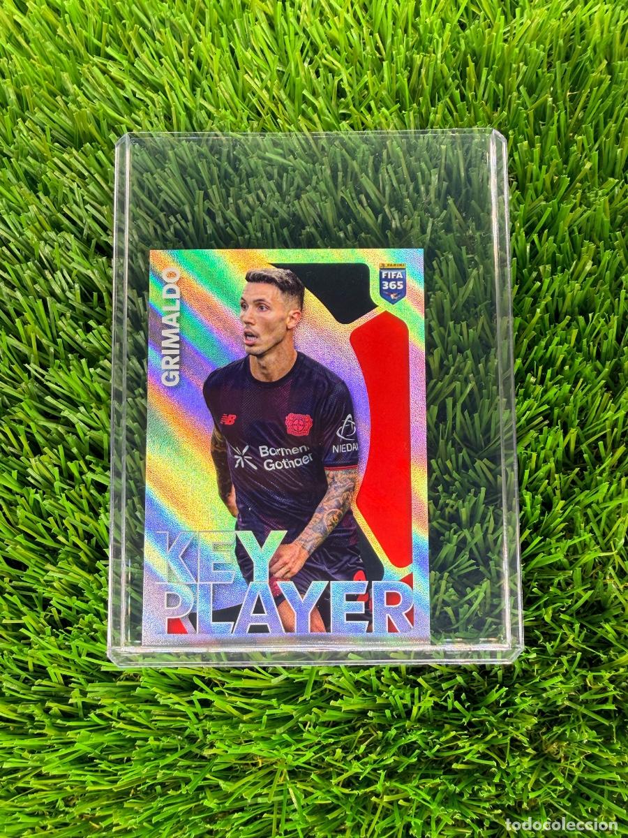 Cromos de F&uacute;tbol: N&ordm; 183 Alejandro Grimaldo Key Player Bayer Leverkusen FIFA 365 Stickers 2026