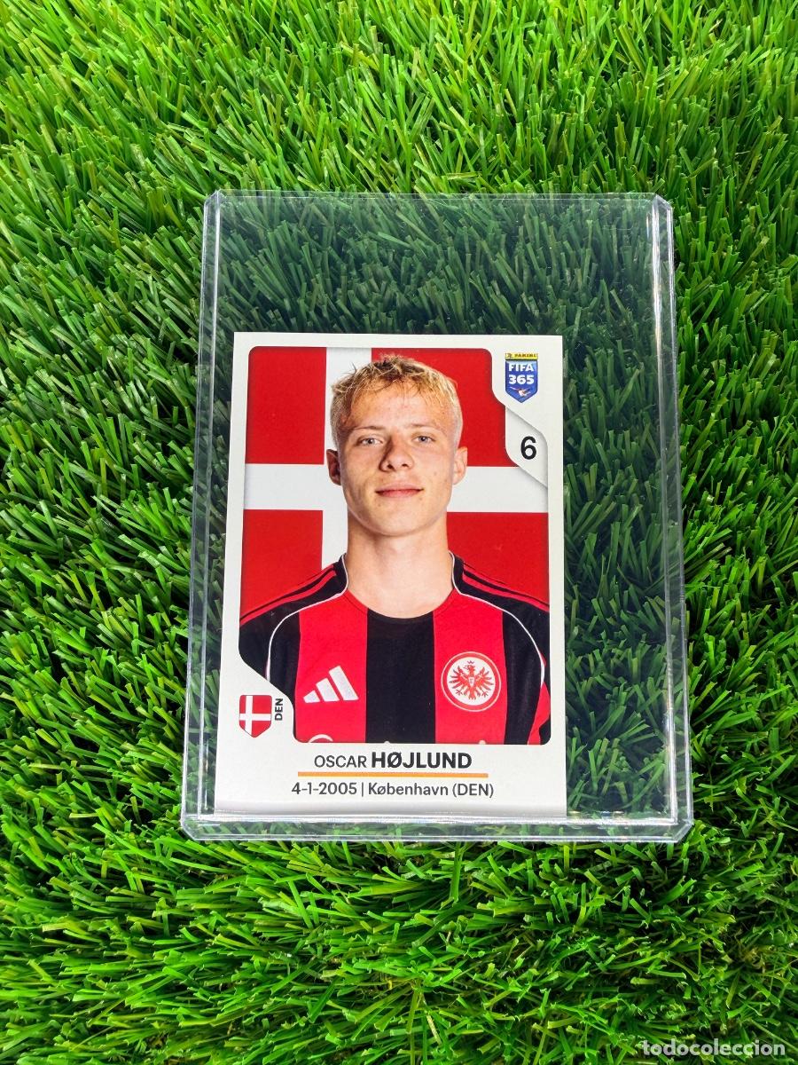 Cromos de F&uacute;tbol: N&ordm; 196 Oscar Hojlund Eintracht Frankfurt FIFA 365 Stickers 2026