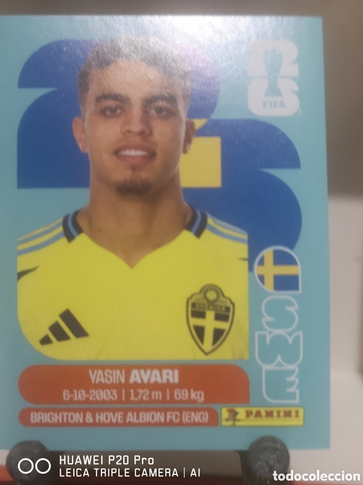 Cromos de F&uacute;tbol: FIFA WORLD CUP MUNDIAL 2026 YASIN AYARI - SWE 11