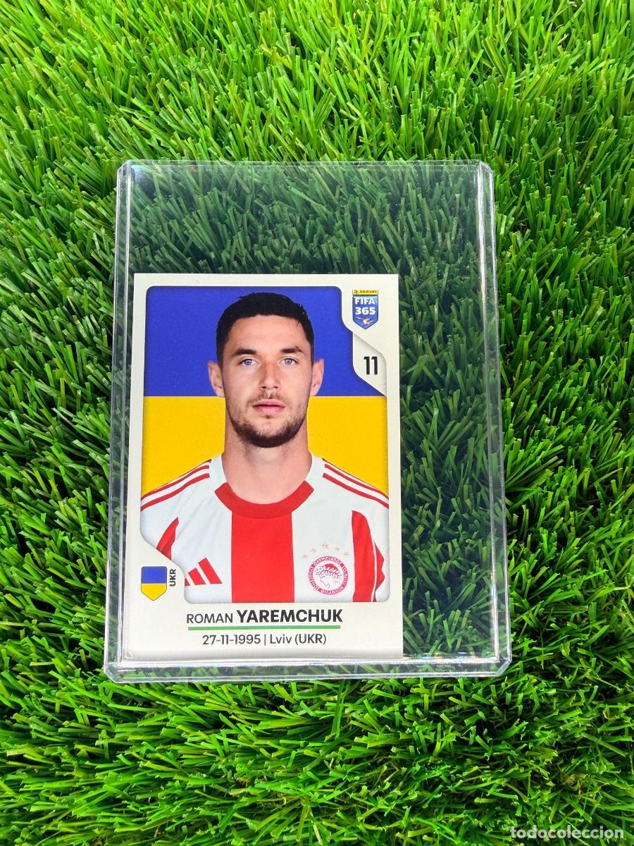 Cromos de F&uacute;tbol: N&ordm; 223 Roman Yaremchuk Olympiacos FC FIFA 365 Stickers 2026