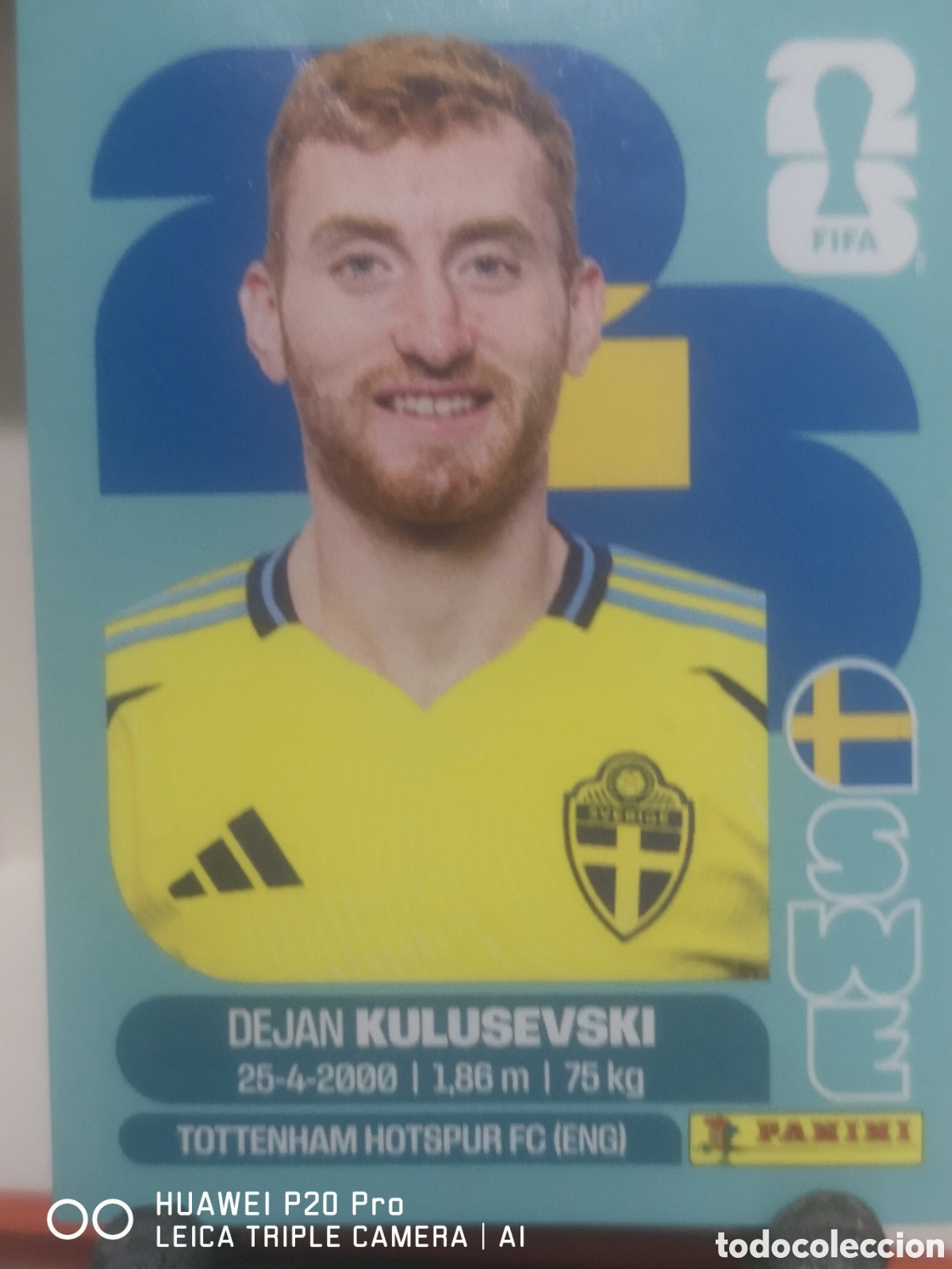 Cromos de F&uacute;tbol: FIFA WORLD CUP MUNDIAL 2026 KULUSEVSKI - SWE 17