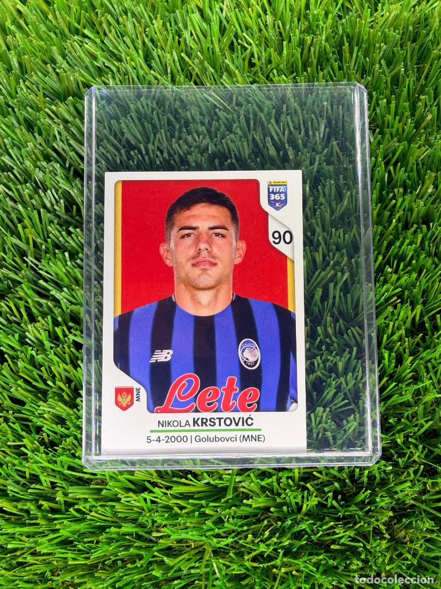 Cromos de F&uacute;tbol: N&ordm; 236 Nikola Krstovic Atalanta FIFA 365 Stickers 2026