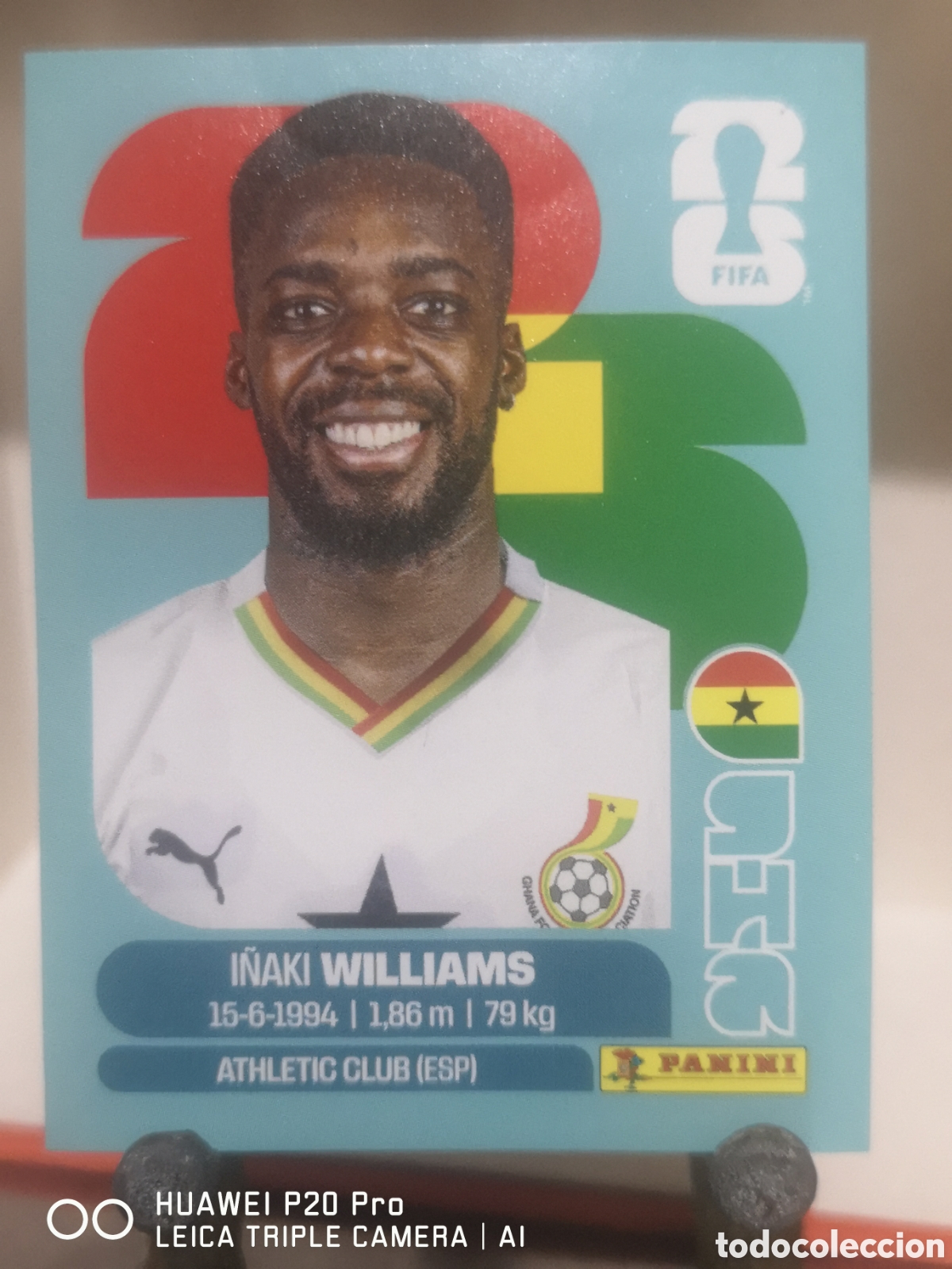 Cromos de F&uacute;tbol: FIFA WORLD CUP MUNDIAL 2026 I&Ntilde;AKI WILLIAMS - GHA 15