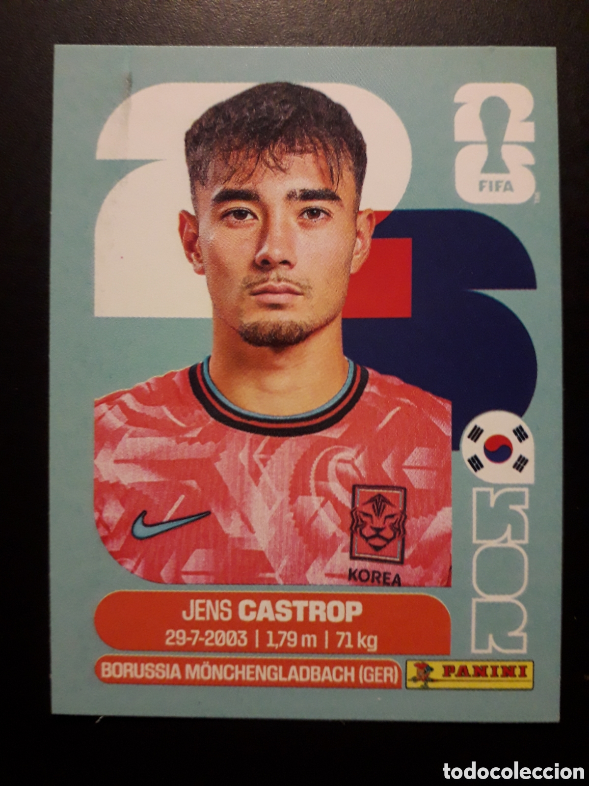 Cromos de F&uacute;tbol: CASTROP COREA DEL SUR KOR 15 MUNDIAL F&Uacute;TBOL 2026 FIFA WORLD CUP PANINI SIN PEGAR PEDIDO M&Iacute;NIMO 3&euro;