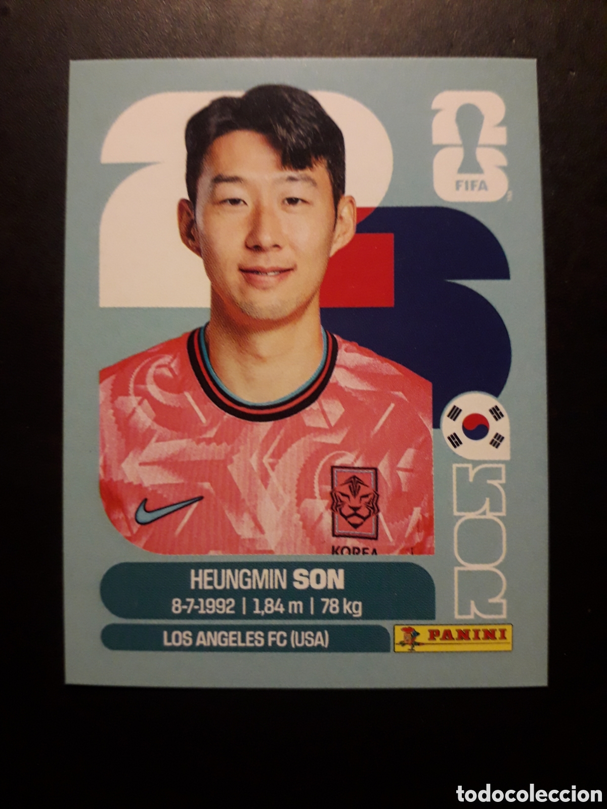Cromos de F&uacute;tbol: H SON COREA DEL SUR KOR 18 MUNDIAL F&Uacute;TBOL 2026 FIFA WORLD CUP PANINI SIN PEGAR PEDIDO M&Iacute;NIMO 3&euro;