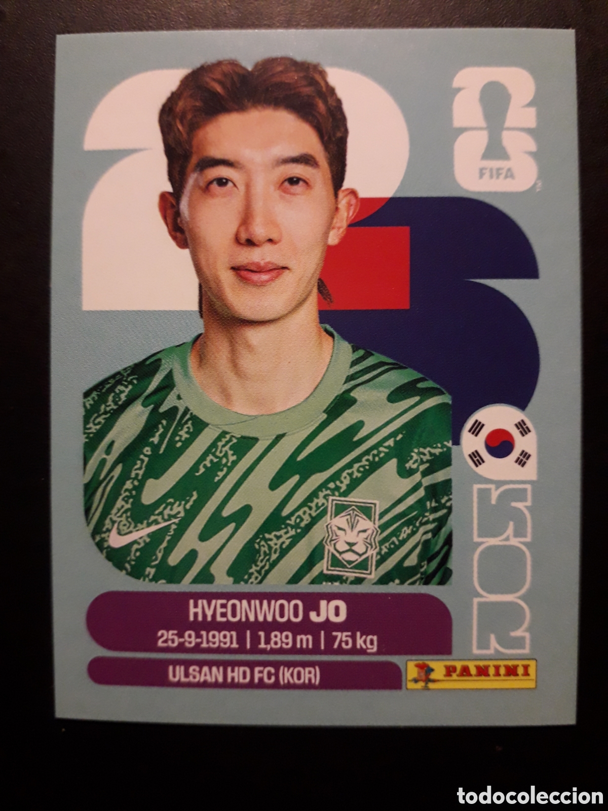 Cromos de F&uacute;tbol: H JO COREA DEL SUR KOR 2 MUNDIAL F&Uacute;TBOL 2026 FIFA WORLD CUP PANINI SIN PEGAR PEDIDO M&Iacute;NIMO 3&euro;.