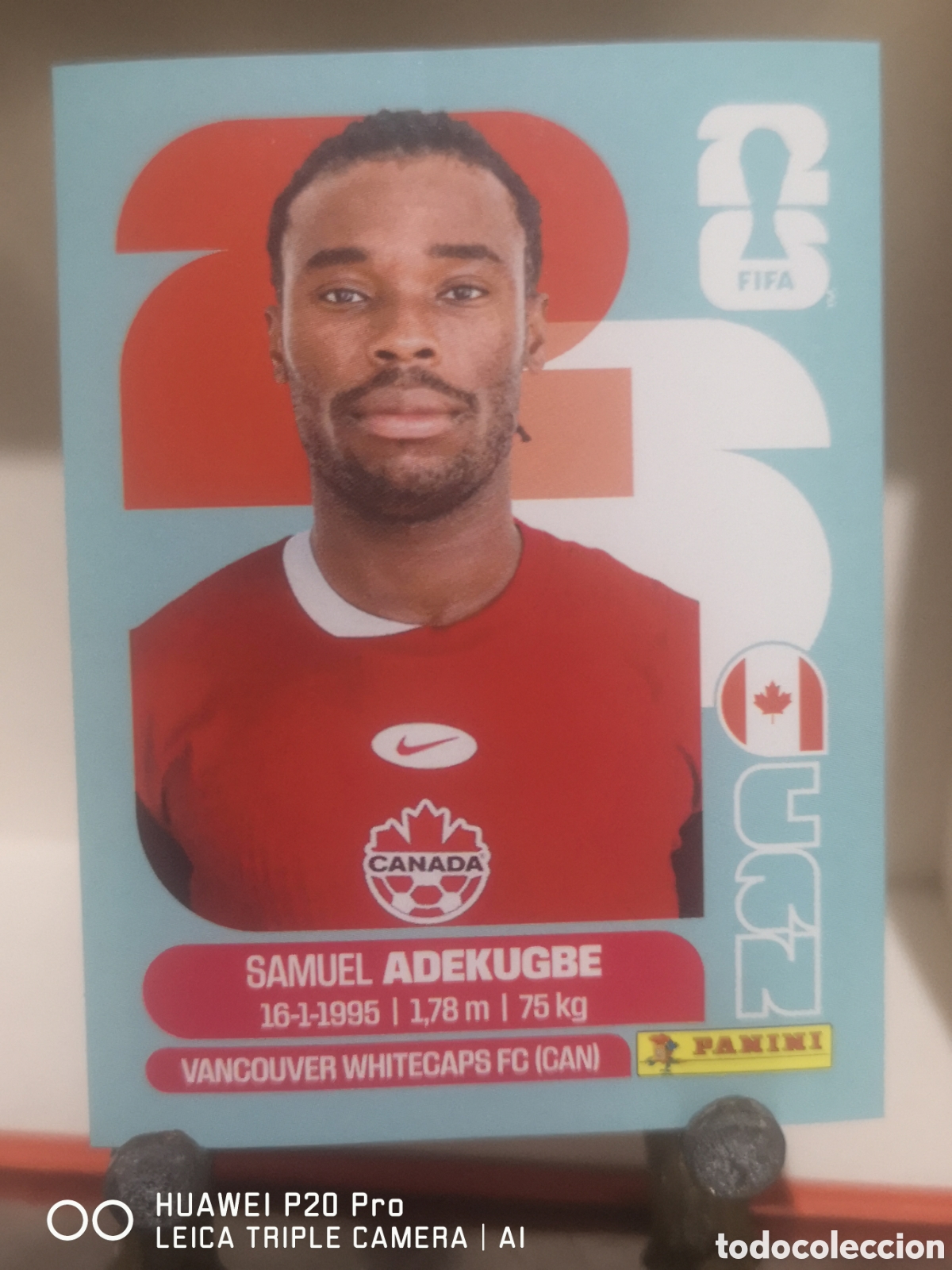 Cromos de F&uacute;tbol: FIFA WORLD CUP MUNDIAL 2026 SAMUEL ADEKUGBE - CAN 5