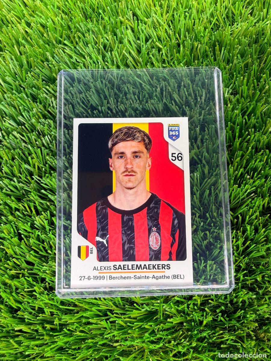 Cromos de F&uacute;tbol: N&ordm; 285 Alexis Saelemaekers AC Milan FIFA 365 Stickers 2026