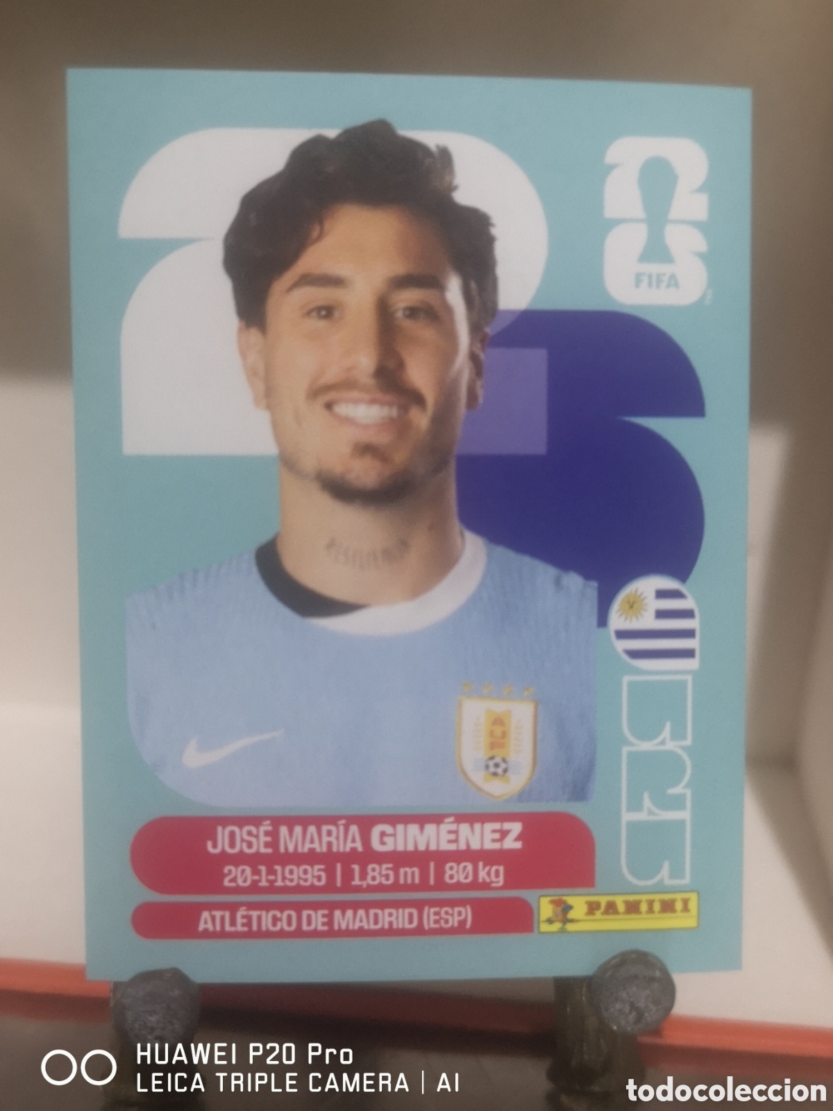 Cromos de F&uacute;tbol: FIFA WORLD CUP MUNDIAL 2026 JOSE MARIA JIMENEZ - URU 5