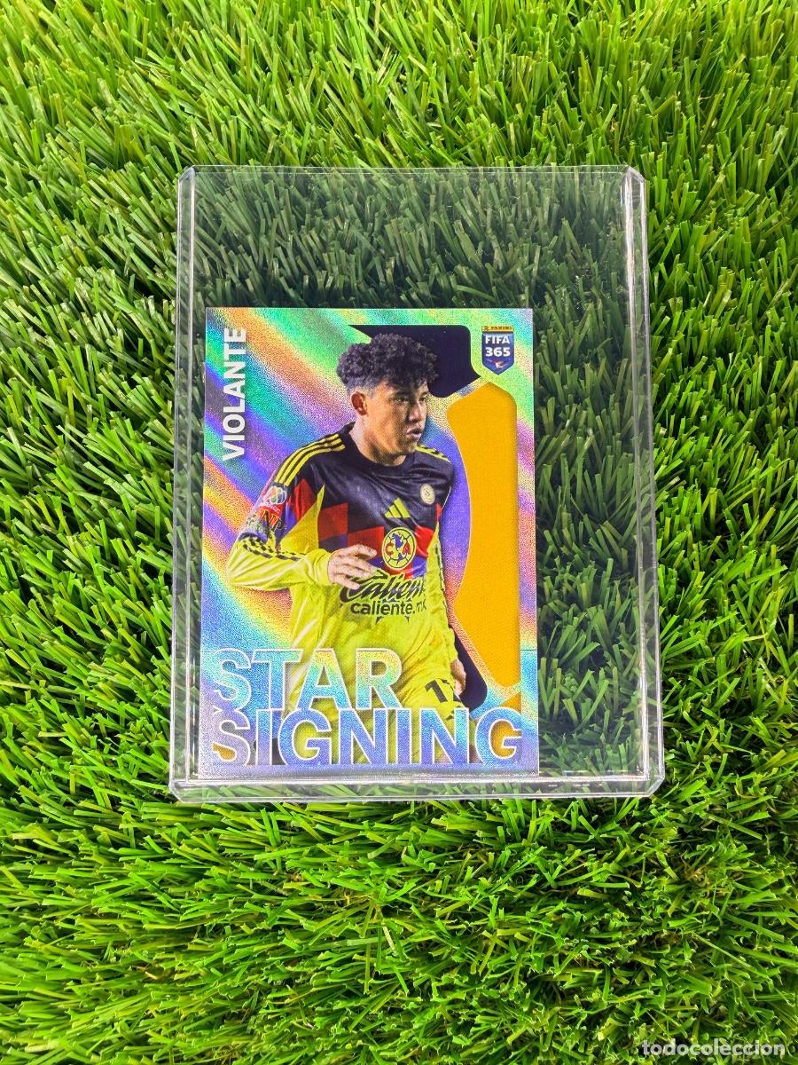 Cromos de F&uacute;tbol: N&ordm; 310 Isa&iacute;as Violante Star Signing Club Am&eacute;rica FIFA 365 Stickers 2026