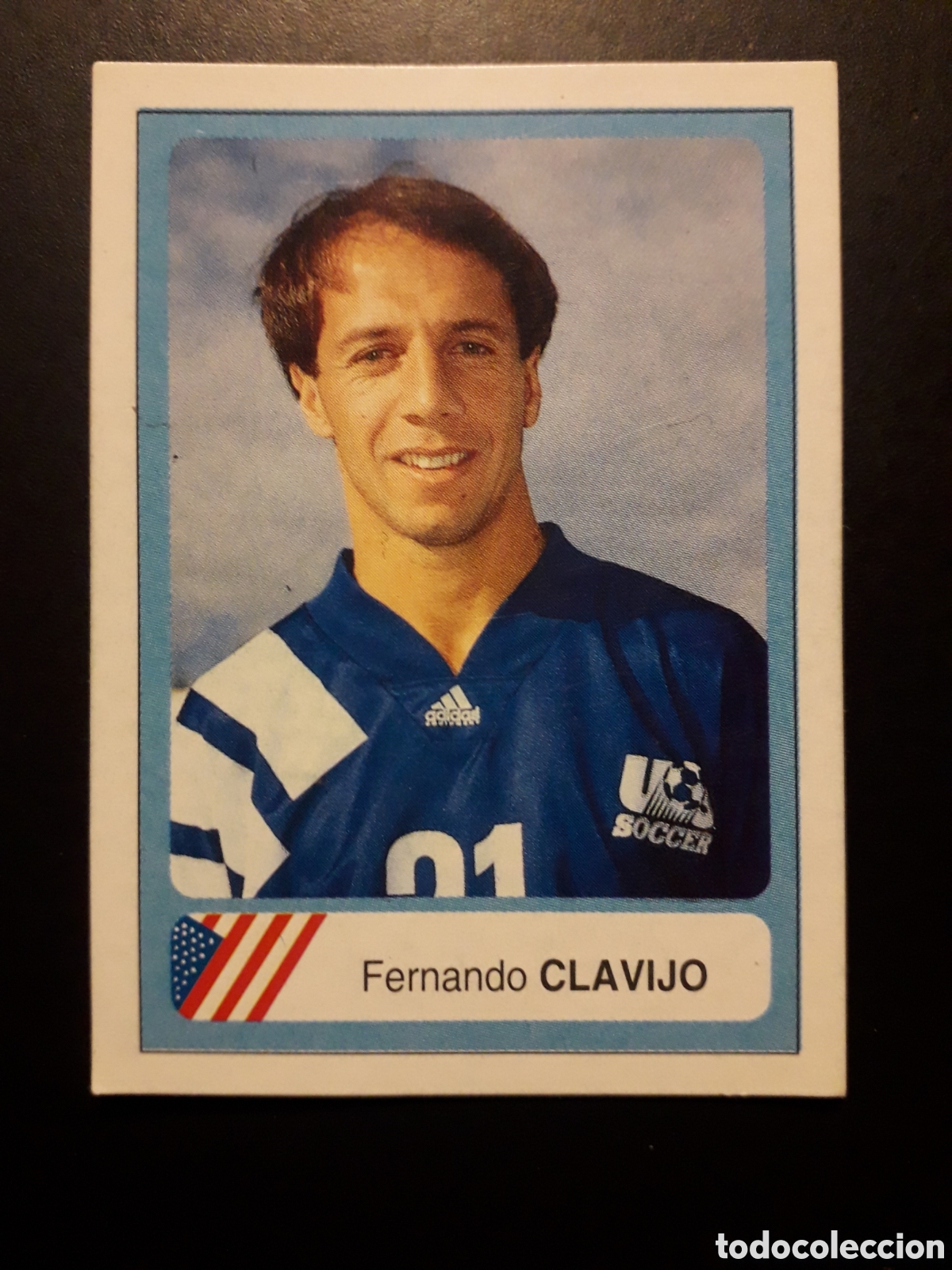 Cromos de F&uacute;tbol: CLAVIJO ESTADOS UNIDOS N&deg; 188 MUNDIAL F&Uacute;TBOL USA/ESTADOS UNIDOS 94 1994 ED ESTADIO PEDIDO M&Iacute;NIMO 3&euro;
