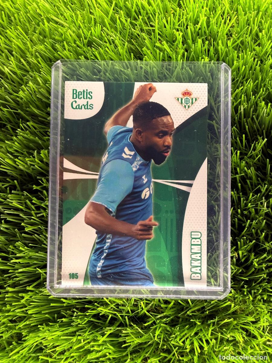 Cromos de F&uacute;tbol: N&ordm; 105 Bakambu 3&ordf; Equipaci&oacute;n Real Betis Holycards Betis Cards 2025