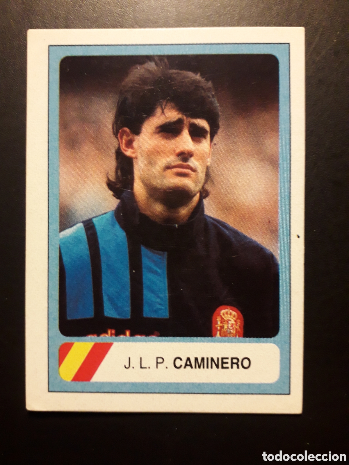 Cromos de F&uacute;tbol: CAMINERO ESPA&Ntilde;A N&deg; 168 MUNDIAL F&Uacute;TBOL USA/ESTADOS UNIDOS 94 1994 ED ESTADIO SIN PEG PEDIDO M&Iacute;NIMO 3&euro;