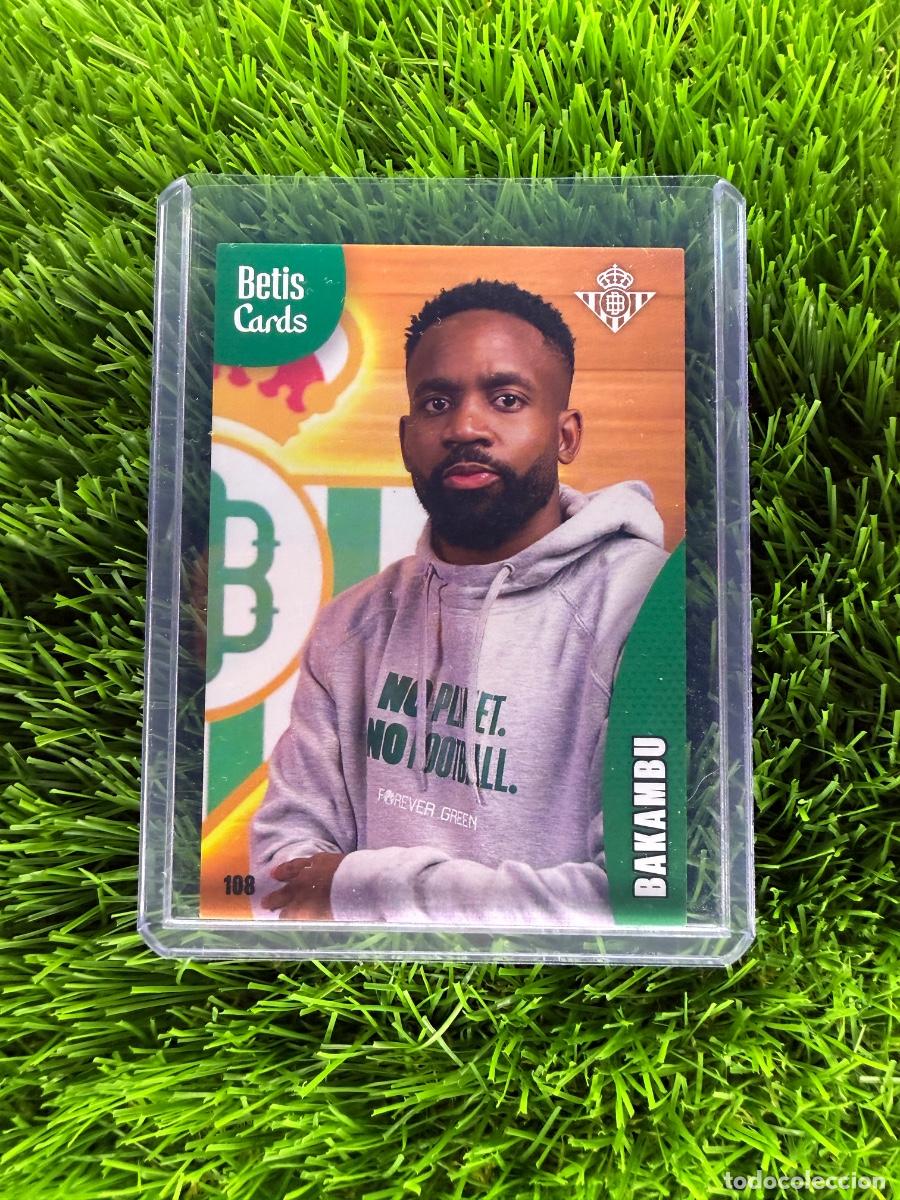 Cromos de F&uacute;tbol: N&ordm; 108 Bakambu Momentos Real Betis Holycards Betis Cards 2025