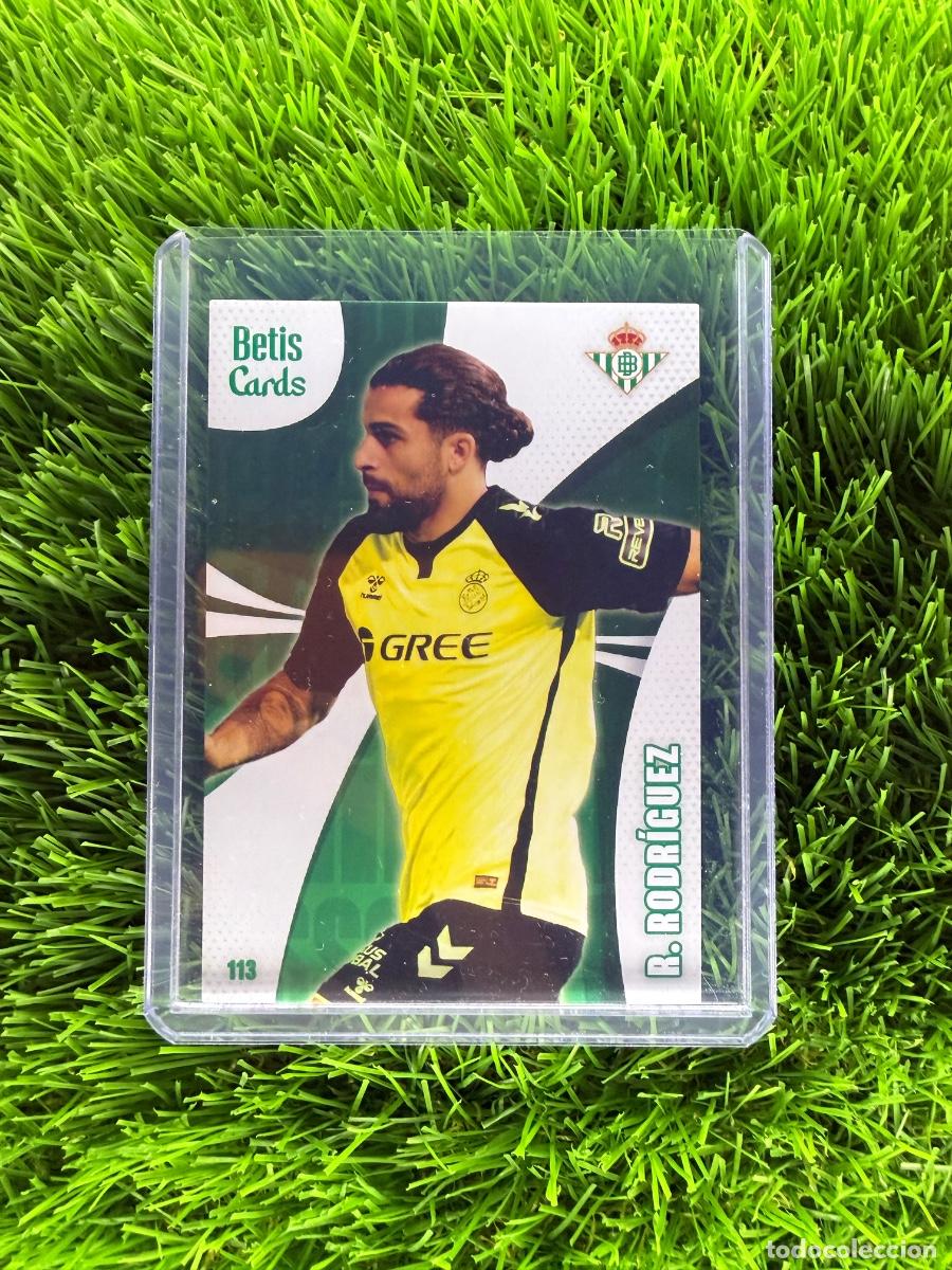 Cromos de F&uacute;tbol: N&ordm; 113 Ricardo Rodriguez 2&ordf; Equipaci&oacute;n Real Betis Holycards Betis Cards 2025