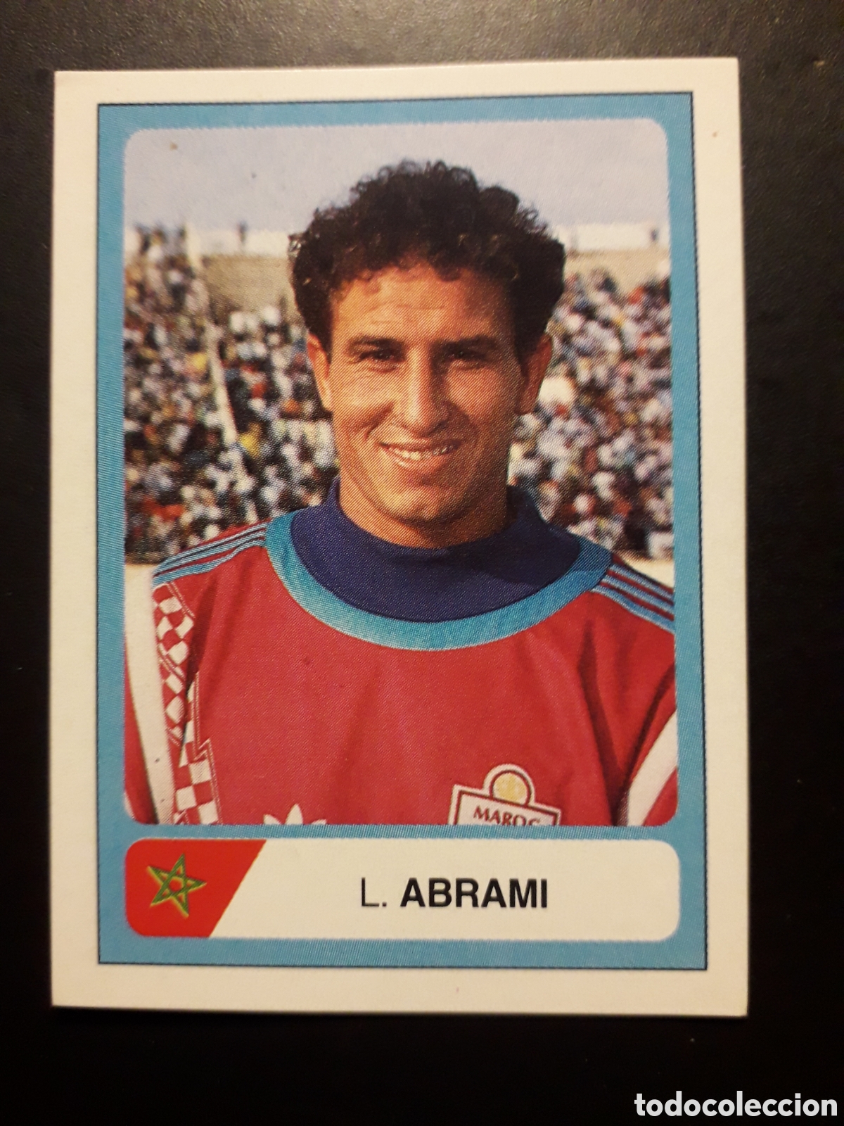 Cromos de F&uacute;tbol: ABRAMI MARRUECOS N&deg; 290 MUNDIAL F&Uacute;TBOL USA/ESTADOS UNIDOS 94 1994 ED ESTADIO SIN PEG PEDIDO M&Iacute;NIM 3&euro;