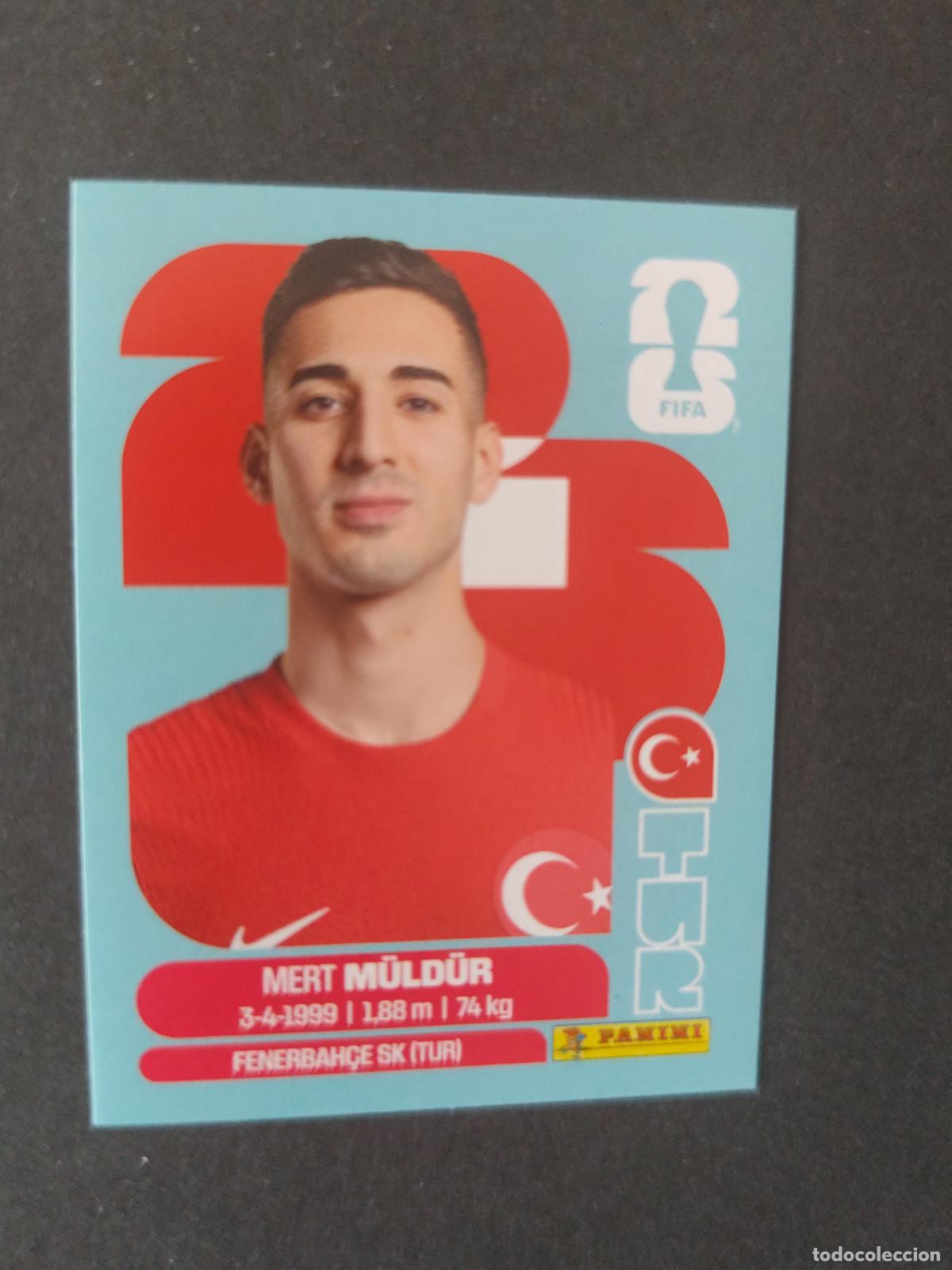 Cromos de F&uacute;tbol: TUR3 MERT M&Uuml;LD&Uuml;R 3 TURQU&Iacute;A MUNDIAL FIFA WORLD CUP 2026 STICKER PANINI SIN PEGAR
