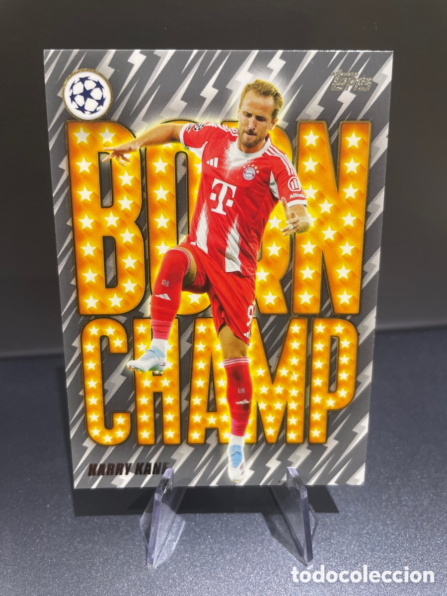 Cromos de F&uacute;tbol: Harry Kane BC-6 Born Champ Topps UCL Flagship 2025-26 Bayern Munich