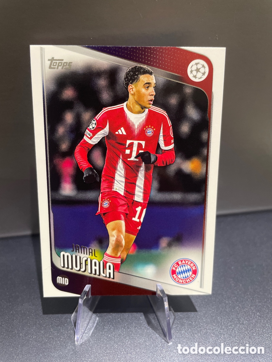 Cromos de F&uacute;tbol: Musiala 130 Topps UCL Flagship 2025-26 Bayern Munich