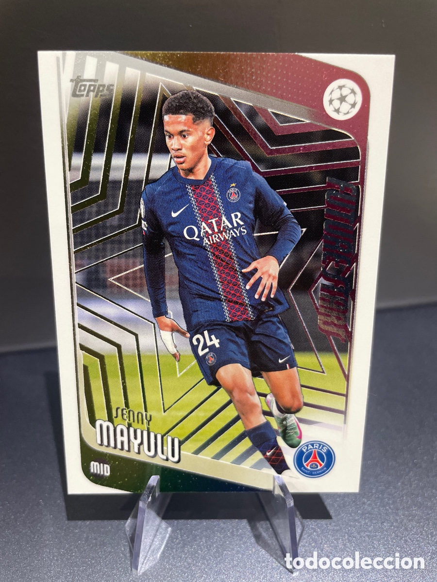 Fu&szlig;ball-Sticker: Mayulu 122 Topps UCL Flagship 2025-26 PSG