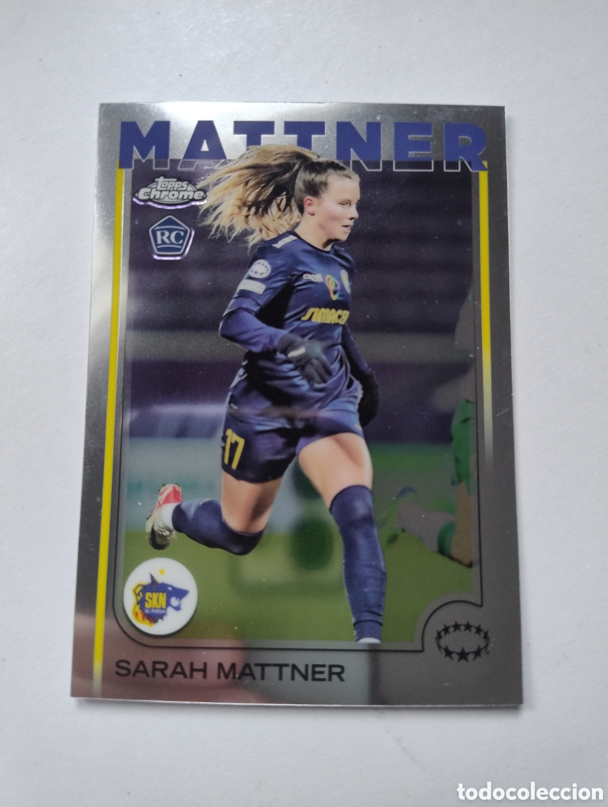 Cromos de F&uacute;tbol: 95 - Sarah Mattner - St. Polten - Topps Chrome Femenino 2024 - 2025