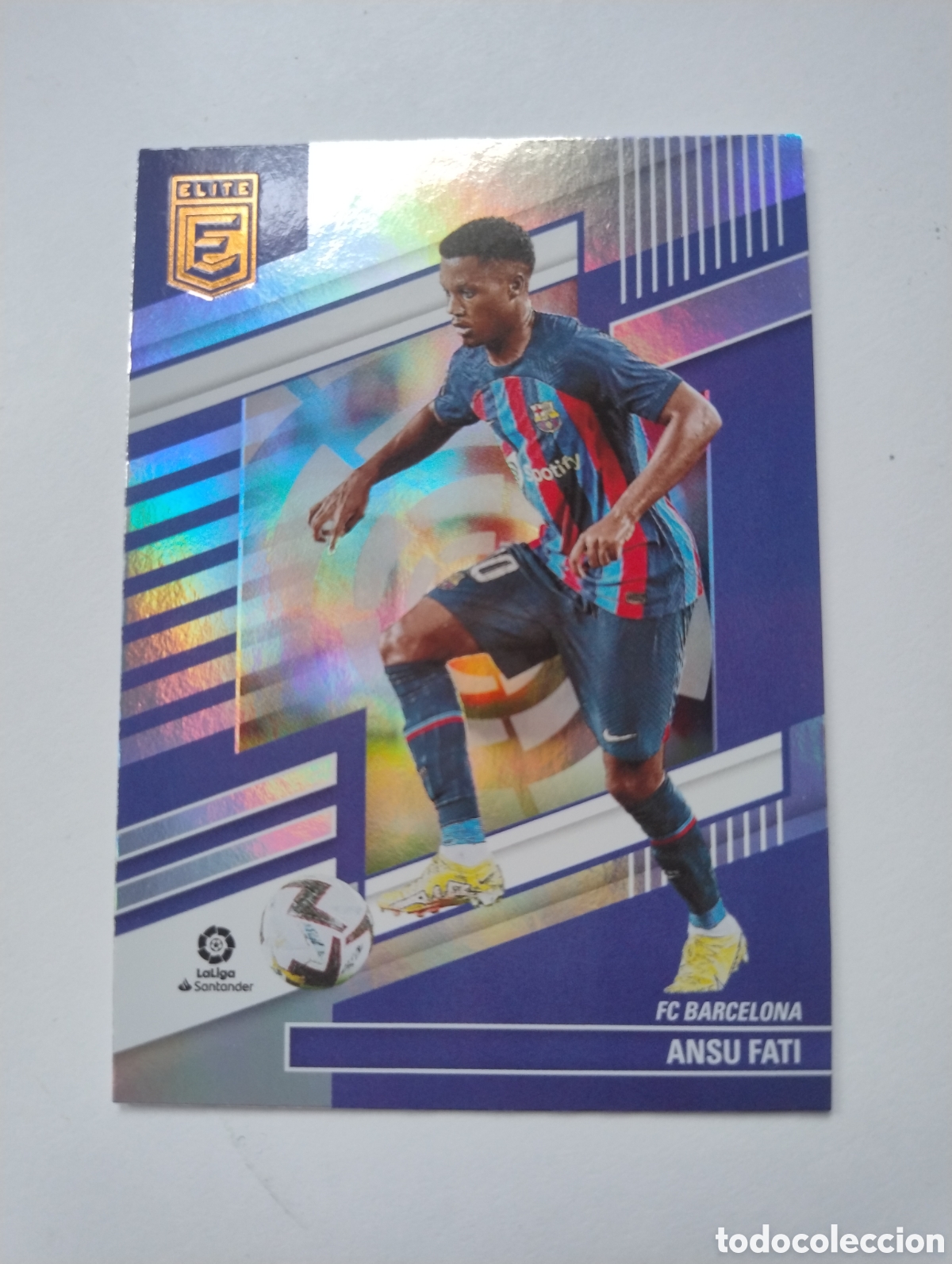 Cromos de F&uacute;tbol: 61 - Ansu Fati - Barcelona - Panini &Eacute;lite Liga 2022 - 2023