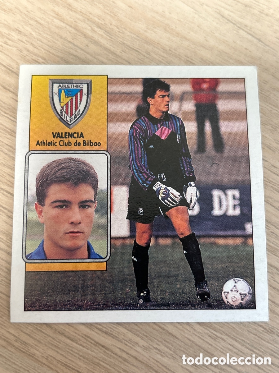 Cromos de F&uacute;tbol: VALENCIA ATHLETIC DE BILBAO LIGA ESTE 1992 1993 92 93 NUNCA PEGADO SIN PEGAR