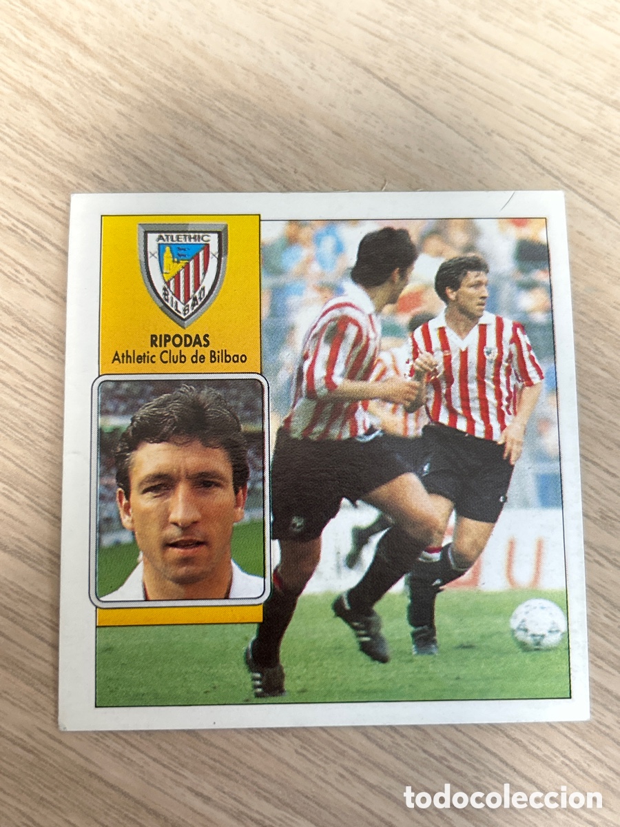 Cromos de F&uacute;tbol: RIPODAS ATHLETIC DE BILBAO LIGA ESTE 1992 1993 92 93 NUNCA PEGADO SIN PEGAR