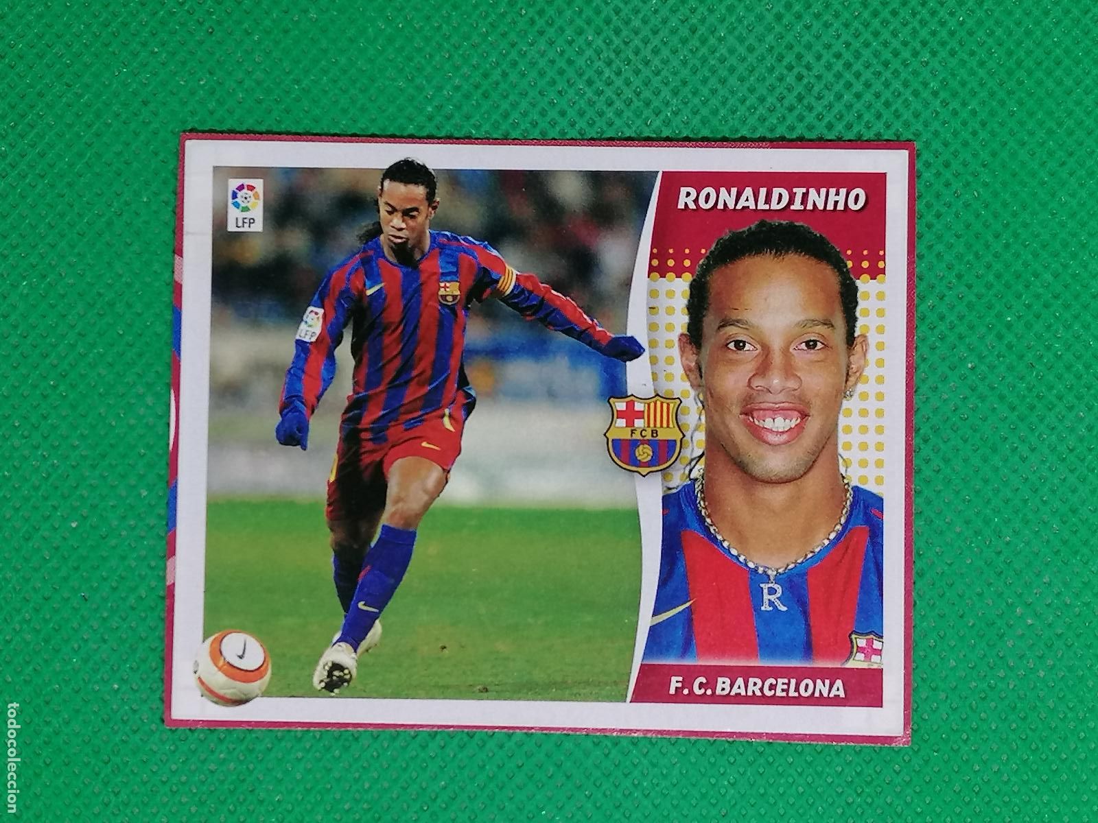 Cromos de F&uacute;tbol: RONALDINHO BARCELONA - RECORTADO LEER ⚽ PANINI LIGA ESTE 06 07 2006 2007 ⚽