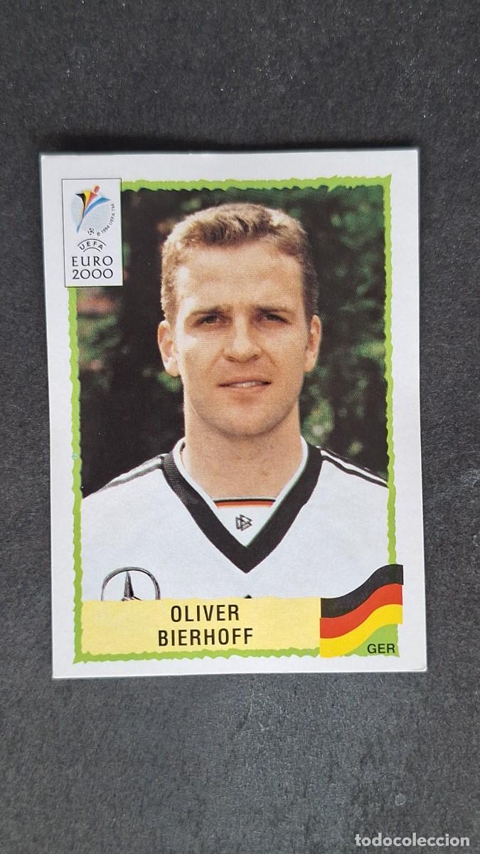 Cromos de F&uacute;tbol: L1 OLIVER BIERHOFF SELECCION ALEMANIA 21 PANINI EUROCOPA 2000 NUNCA PEGADO SIN PEGAR
