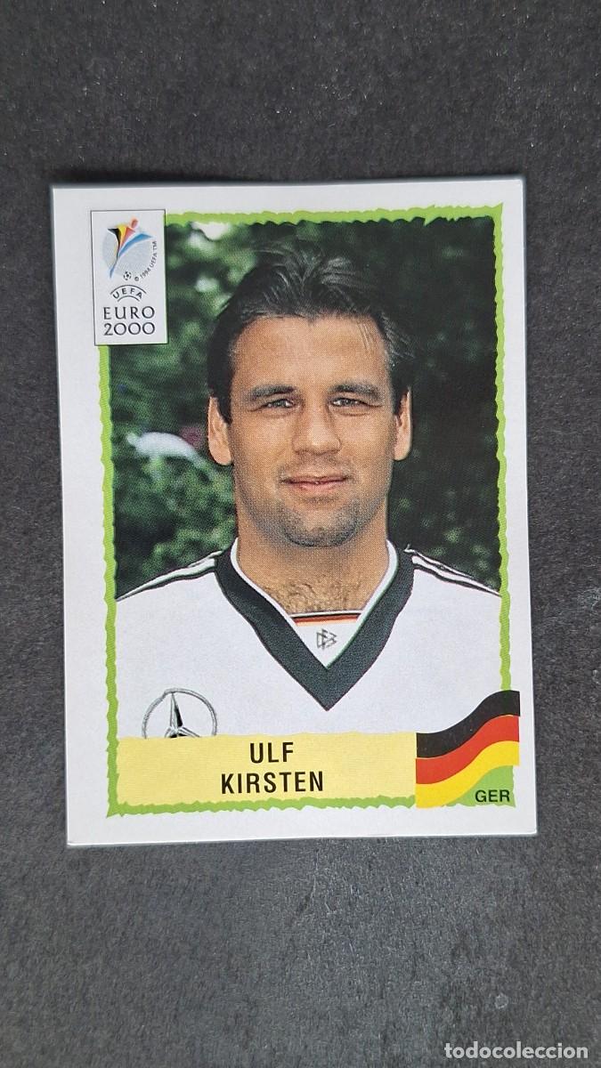 Cromos de F&uacute;tbol: L1 ULF KIRSTEN SELECCION ALEMANIA 22 PANINI EUROCOPA 2000 NUNCA PEGADO SIN PEGAR