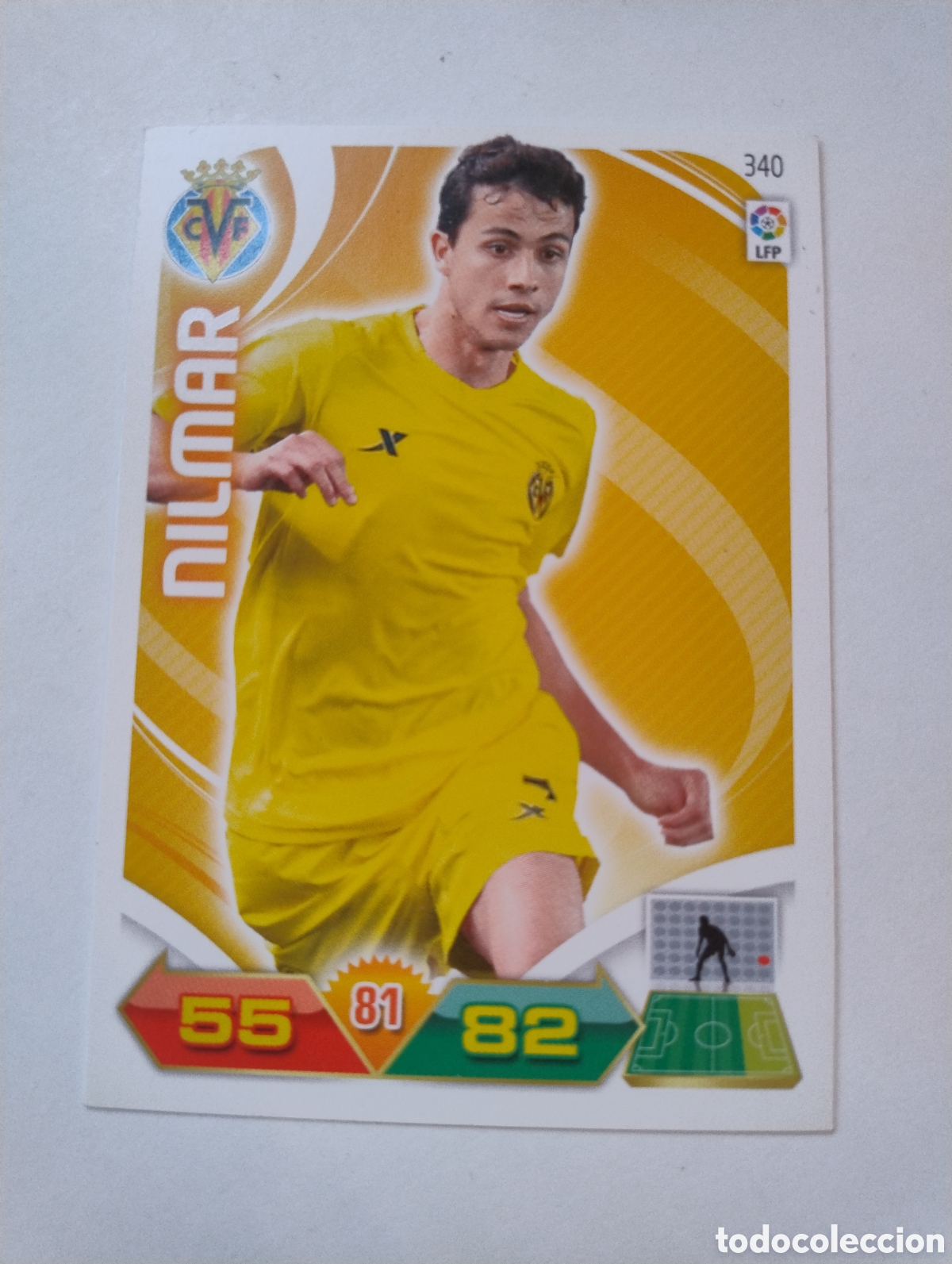 Cromos de F&uacute;tbol: 340 - Nilmar - Villarreal - Adrenalyn XL Liga 2011 - 2012