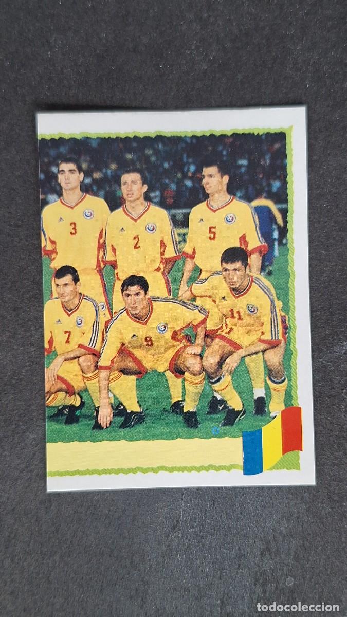 Cromos de F&uacute;tbol: L1 EQUIPO SELECCION RUMANIA 28 PANINI EUROCOPA 2000 NUNCA PEGADO SIN PEGAR