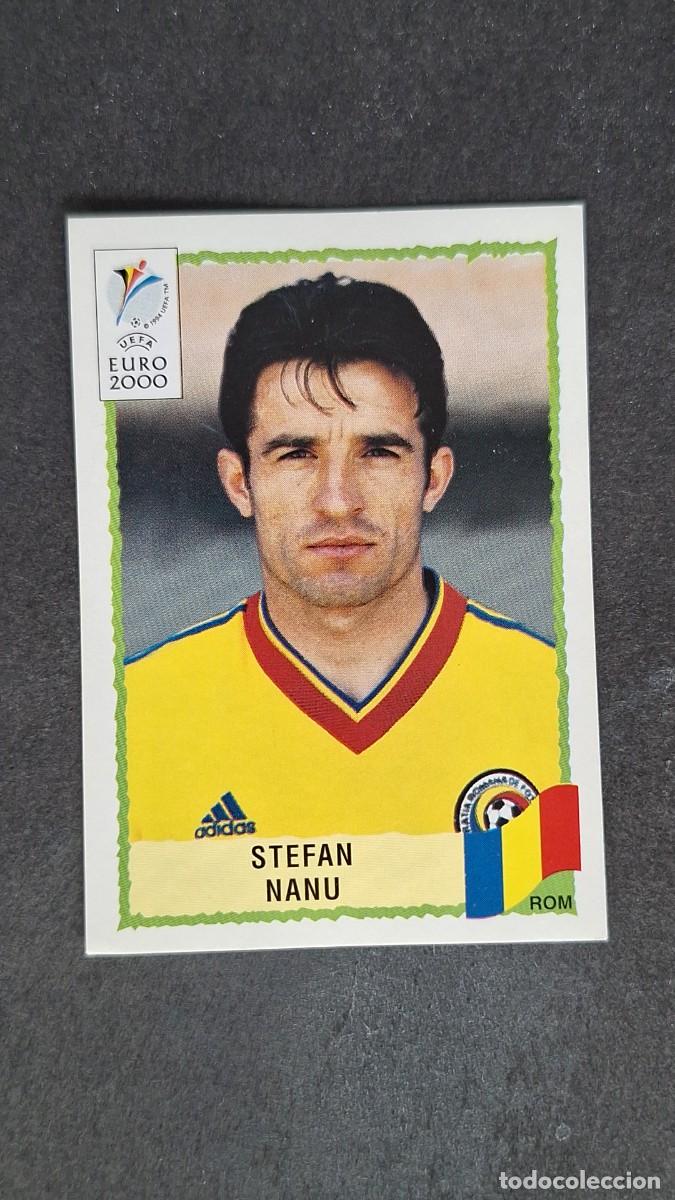 Cromos de F&uacute;tbol: L1 STEFAN NANU SELECCION RUMANIA 33 PANINI EUROCOPA 2000 NUNCA PEGADO SIN PEGAR