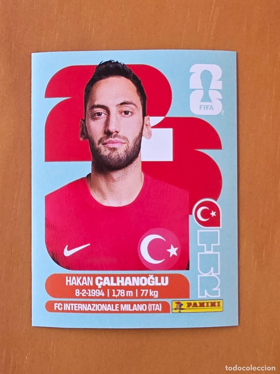 Cromos de F&uacute;tbol: TUR 11 Hakan &Ccedil;alhanoğlu, Turqu&iacute;a, Panini FIFA World Cup Mundial 2026 Sticker