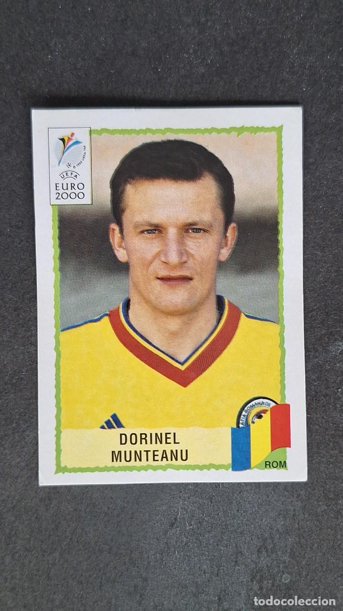 Cromos de F&uacute;tbol: L1 DORINEL MUNTEANU SELECCION RUMANIA 39 PANINI EUROCOPA 2000 NUNCA PEGADO SIN PEGAR