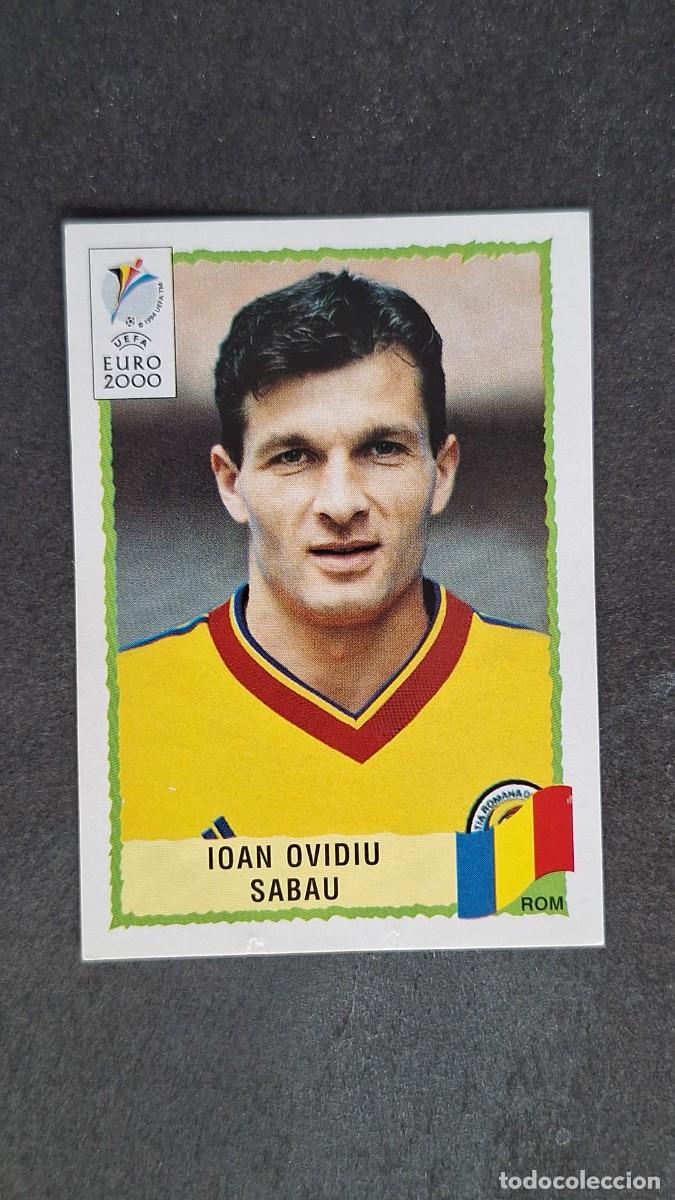 Cromos de F&uacute;tbol: L1 IOAN OVIDIU SABAU SELECCION RUMANIA 40 PANINI EUROCOPA 2000 NUNCA PEGADO SIN PEGAR