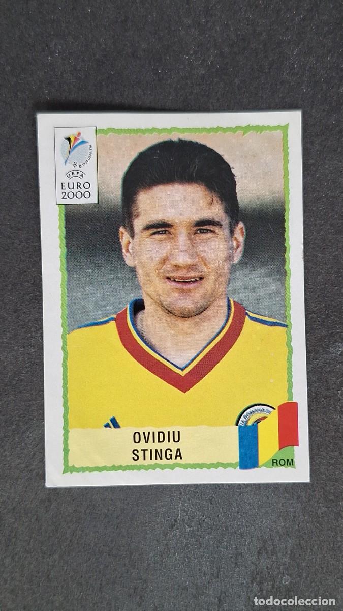 Cromos de F&uacute;tbol: L1 OVIDIU STINGA SELECCION RUMANIA 43 PANINI EUROCOPA 2000 NUNCA PEGADO SIN PEGAR