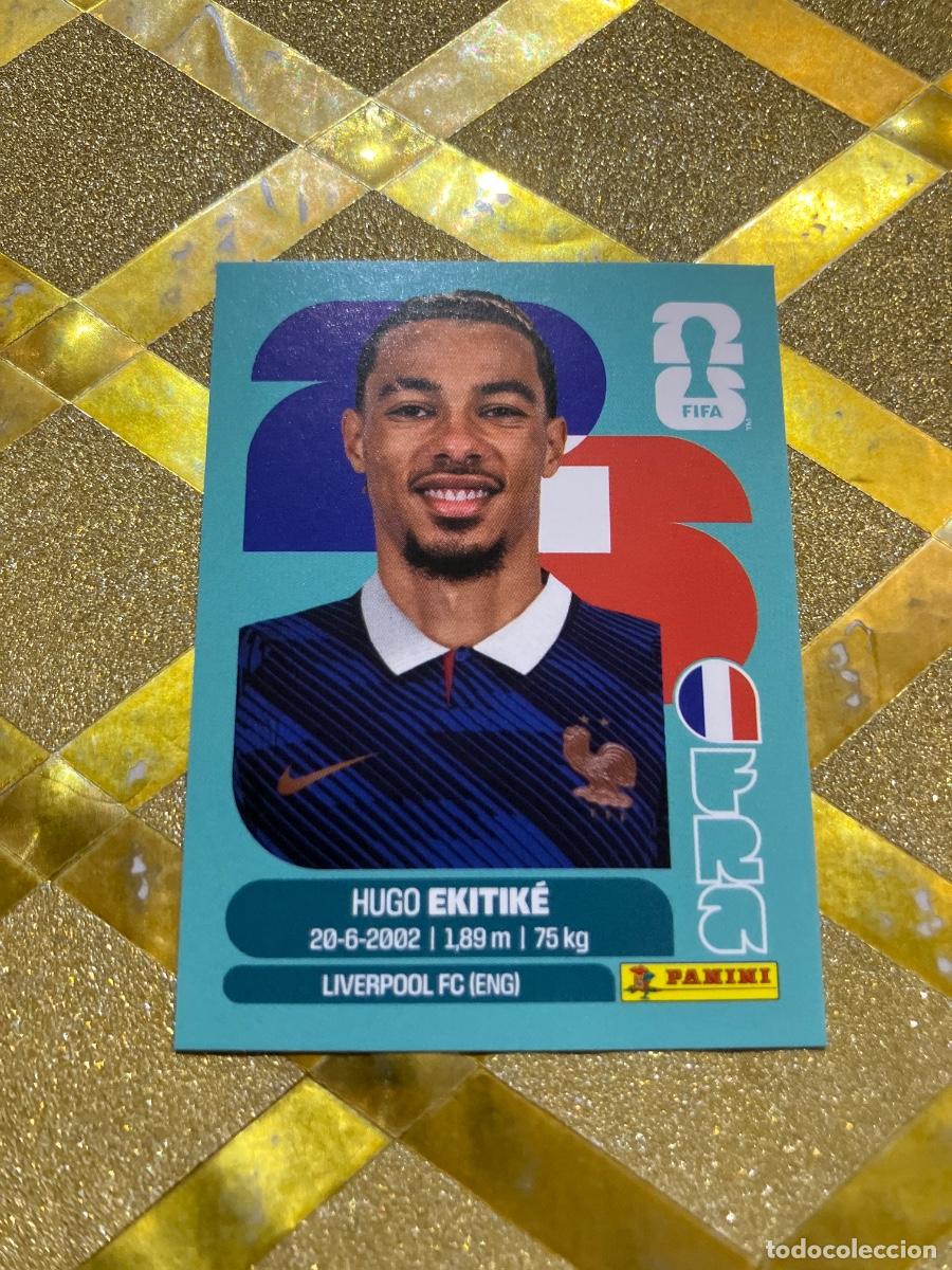 Cromos de F&uacute;tbol: CROMO DE F&Uacute;TBOL NUMERO FRA 19 HUGO EKITIKE FRANCIA MUNDIAL 2026 MEXICO-EEUU-CANADA PANINI !